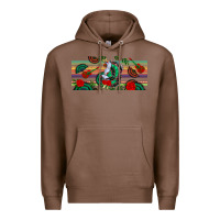 Chestnut flamenco dancer libbey glass Premium Hoodie - BundleAndBundleShop
