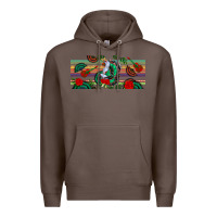 Coffee flamenco dancer libbey glass Premium Hoodie - BundleAndBundleShop
