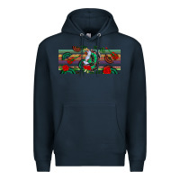 Navy flamenco dancer libbey glass Premium Hoodie - BundleAndBundleShop