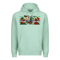 Seafoam flamenco dancer libbey glass Premium Hoodie - BundleAndBundleShop
