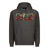 Smoke flamenco dancer libbey glass Premium Hoodie - BundleAndBundleShop