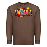 Chestnut our lady of guadalupe mama Premium Sweatshirt - CTS Tumbler Store