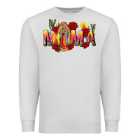 Dove Grey our lady of guadalupe mama Premium Sweatshirt - CTS Tumbler Store