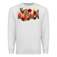 Oatmeal Heather our lady of guadalupe mama Premium Sweatshirt - CTS Tumbler Store