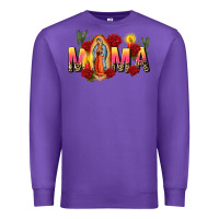 Purple our lady of guadalupe mama Premium Sweatshirt - CTS Tumbler Store