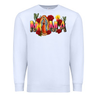 White our lady of guadalupe mama Premium Sweatshirt - CTS Tumbler Store