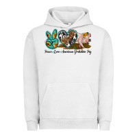 Pigment Lunar Rock peace love yorkshire pig Urban Hoodie - LillyAllenDesigns