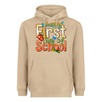 Mushroom happy first day of school Heavyweight Hoodie - texasbilliewilder