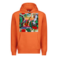 Carrot flamenco dancer seamless pattern Premium Hoodie - BundleAndBundleShop
