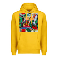 Lemon flamenco dancer seamless pattern Premium Hoodie - BundleAndBundleShop