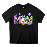 Black easter day mom Heavy Core Tee - CowhideDigitalArt