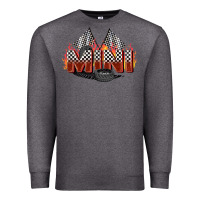 Charcoal Heather race mini Premium Sweatshirt - Zillion Design Studio