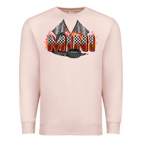 Pale Pink race mini Premium Sweatshirt - Zillion Design Studio