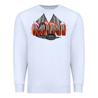 White race mini Premium Sweatshirt - Zillion Design Studio