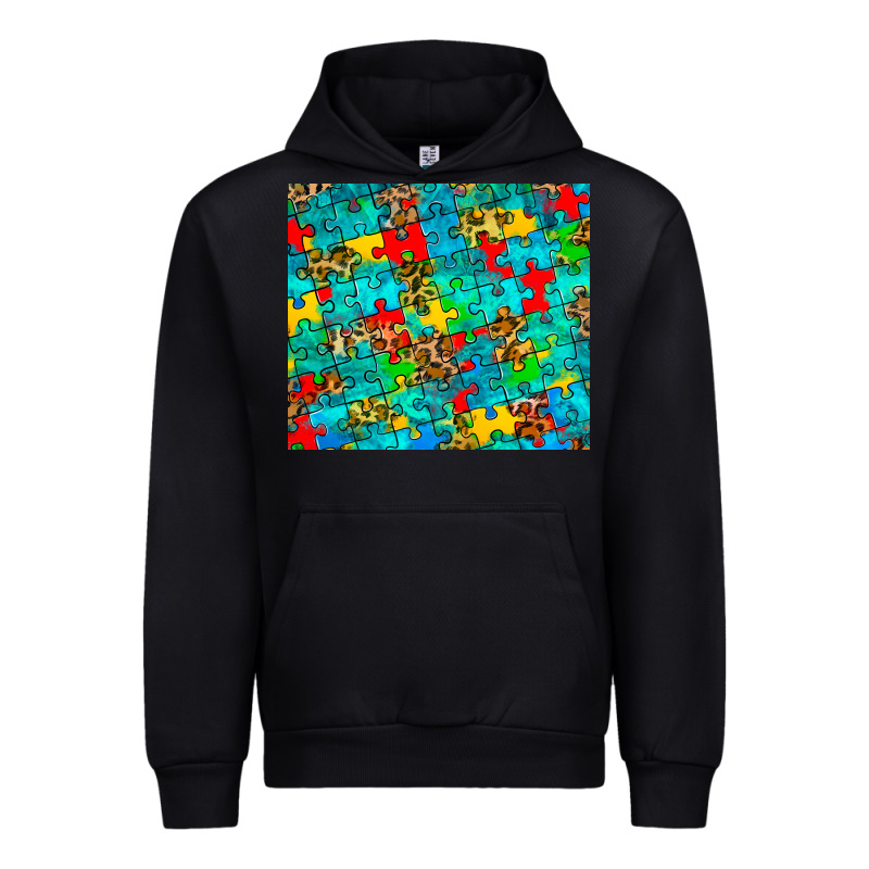 Autism Awareness Puzzle Urban Hoodie by BarkalooDesign | Teevron