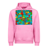 Fuchsia Pink autism awareness puzzle Urban Hoodie - BarkalooDesign