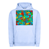 Pigment Grape Ice autism awareness puzzle Urban Hoodie - BarkalooDesign