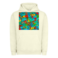 Pigment Pistachio autism awareness puzzle Urban Hoodie - BarkalooDesign