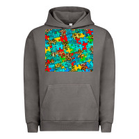 Pigment Tornado autism awareness puzzle Urban Hoodie - BarkalooDesign