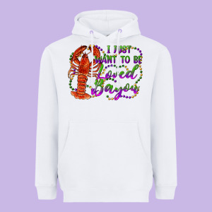 I Just Want To Be Loved Bayou Heavyweight Hoodie Designed By Ranaportraitstore