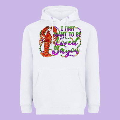 I Just Want To Be Loved Bayou Heavyweight Hoodie Designed By Ranaportraitstore