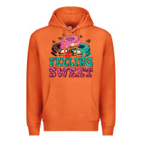 Carrot feeling sweet donuts Premium Hoodie - AdoDesignShop