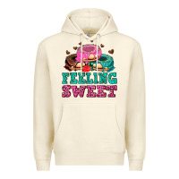 Sandshell feeling sweet donuts Premium Hoodie - AdoDesignShop