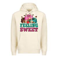 Tofu feeling sweet donuts Premium Hoodie - AdoDesignShop