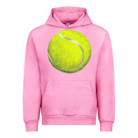 Fuchsia Pink tennis bal Urban Hoodie - BarkalooDesign