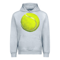 Heather Grey tennis bal Urban Hoodie - BarkalooDesign