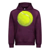 Mauve Wine tennis bal Urban Hoodie - BarkalooDesign