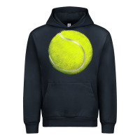 Navy tennis bal Urban Hoodie - BarkalooDesign