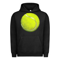 Pigment Black tennis bal Urban Hoodie - BarkalooDesign