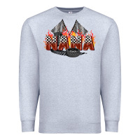 Heather Grey race nana Premium Sweatshirt - Zillion Design Studio