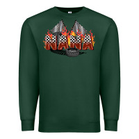 Sports Green race nana Premium Sweatshirt - Zillion Design Studio