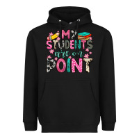 Black my students are on point Heavyweight Hoodie - Zillion Design Studio