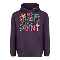 Plum my students are on point Heavyweight Hoodie - Zillion Design Studio