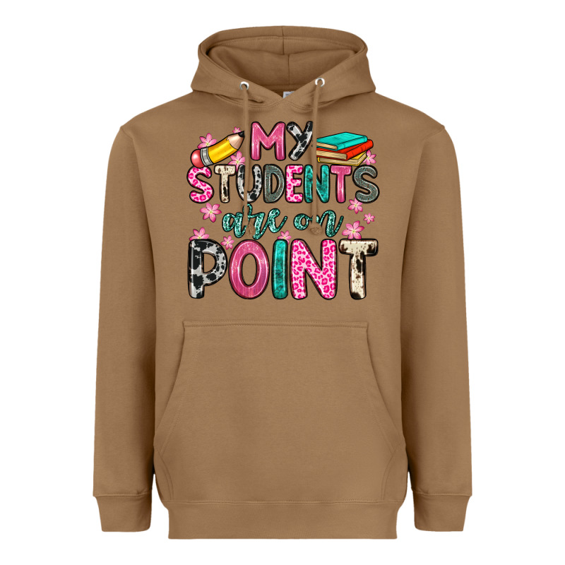 My Students Are On Point Heavyweight Hoodie by Zillion Design Studio | Teevron
