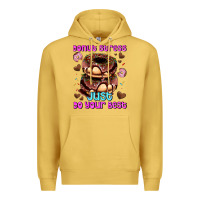 Antique Gold donut stress just do your best Premium Hoodie - AdoDesignShop