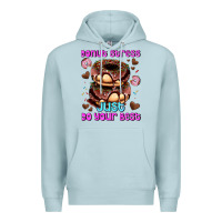 Blue Mist donut stress just do your best Premium Hoodie - AdoDesignShop