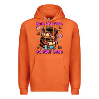 Carrot donut stress just do your best Premium Hoodie - AdoDesignShop