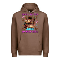 Chestnut donut stress just do your best Premium Hoodie - AdoDesignShop