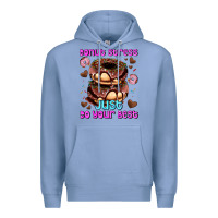 Colony Blue donut stress just do your best Premium Hoodie - AdoDesignShop