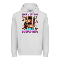 Dove Grey donut stress just do your best Premium Hoodie - AdoDesignShop