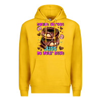 Lemon donut stress just do your best Premium Hoodie - AdoDesignShop