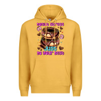 Mustard donut stress just do your best Premium Hoodie - AdoDesignShop