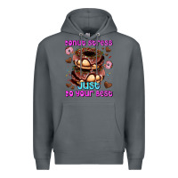 Rock donut stress just do your best Premium Hoodie - AdoDesignShop