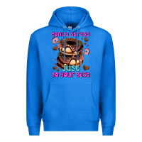 True Royal donut stress just do your best Premium Hoodie - AdoDesignShop