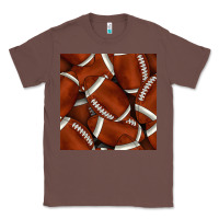 Chestnut american football seamless pattern Classic Tee - BundleAndBundleShop