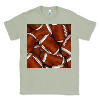 Matcha american football seamless pattern Classic Tee - BundleAndBundleShop